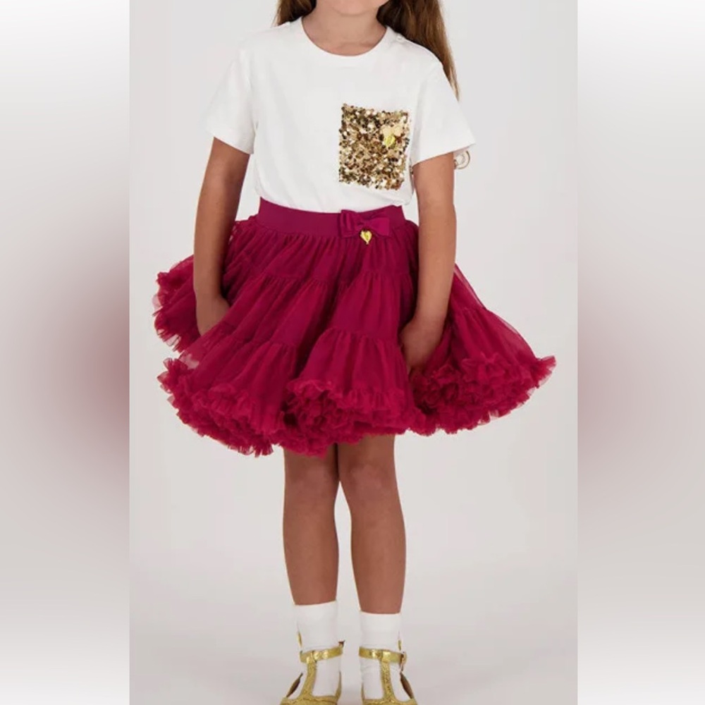 Angels Face Tulle Pixie Skirt New With Tags Size 6/7